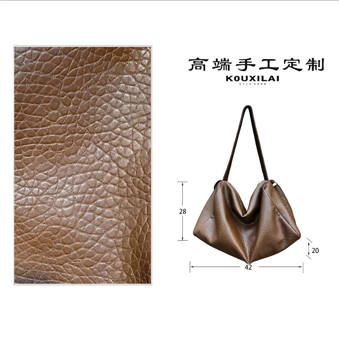 【现货现发】云歌定制-香港KOUXILAI方块奶酪大容量单肩托特包K8018