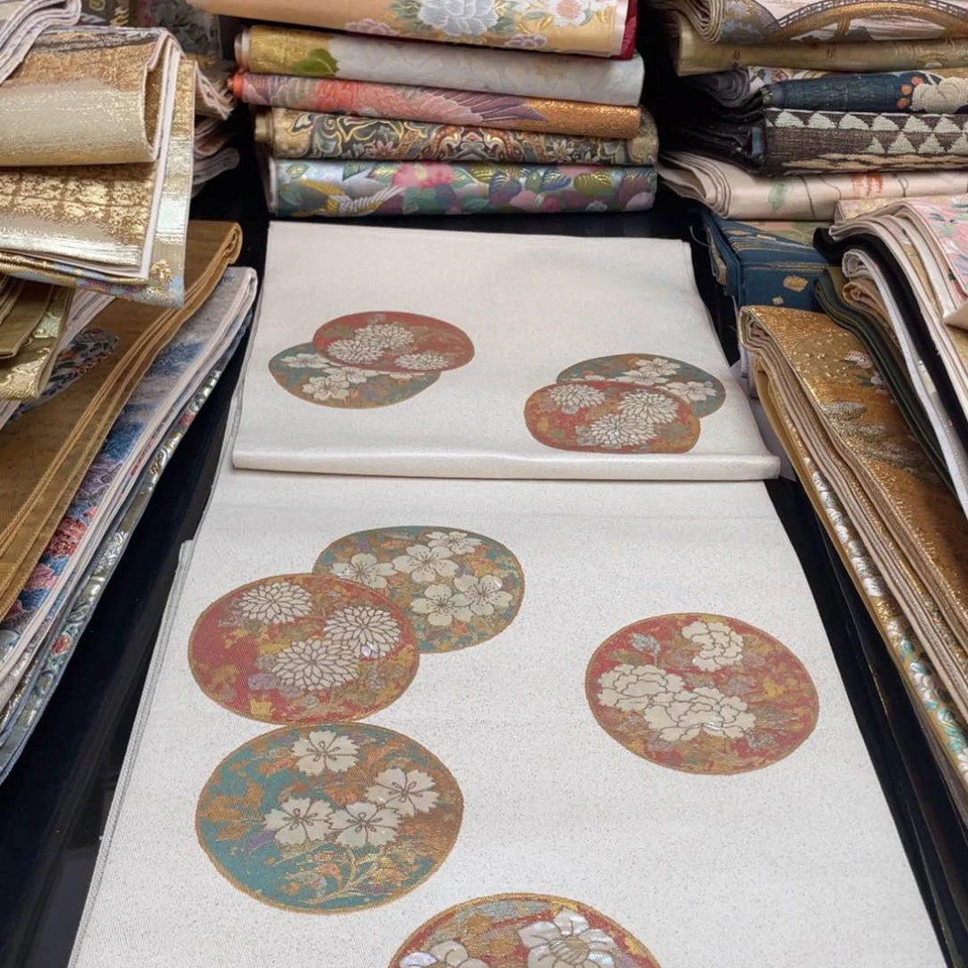 刺绣唐锦桑蚕丝正绢面料