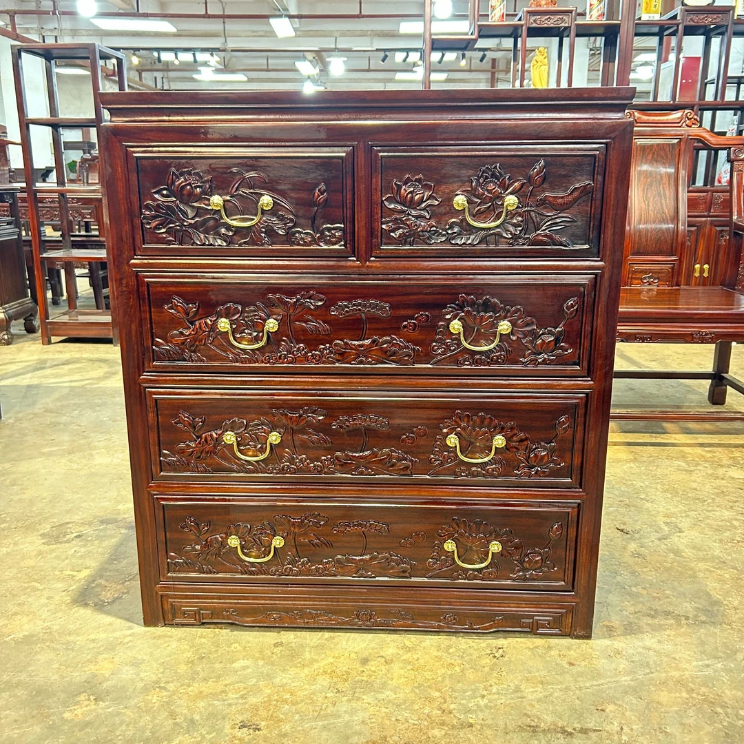 老板娘推荐（五斗柜 ）临时家具大哥专属  赠送玻璃