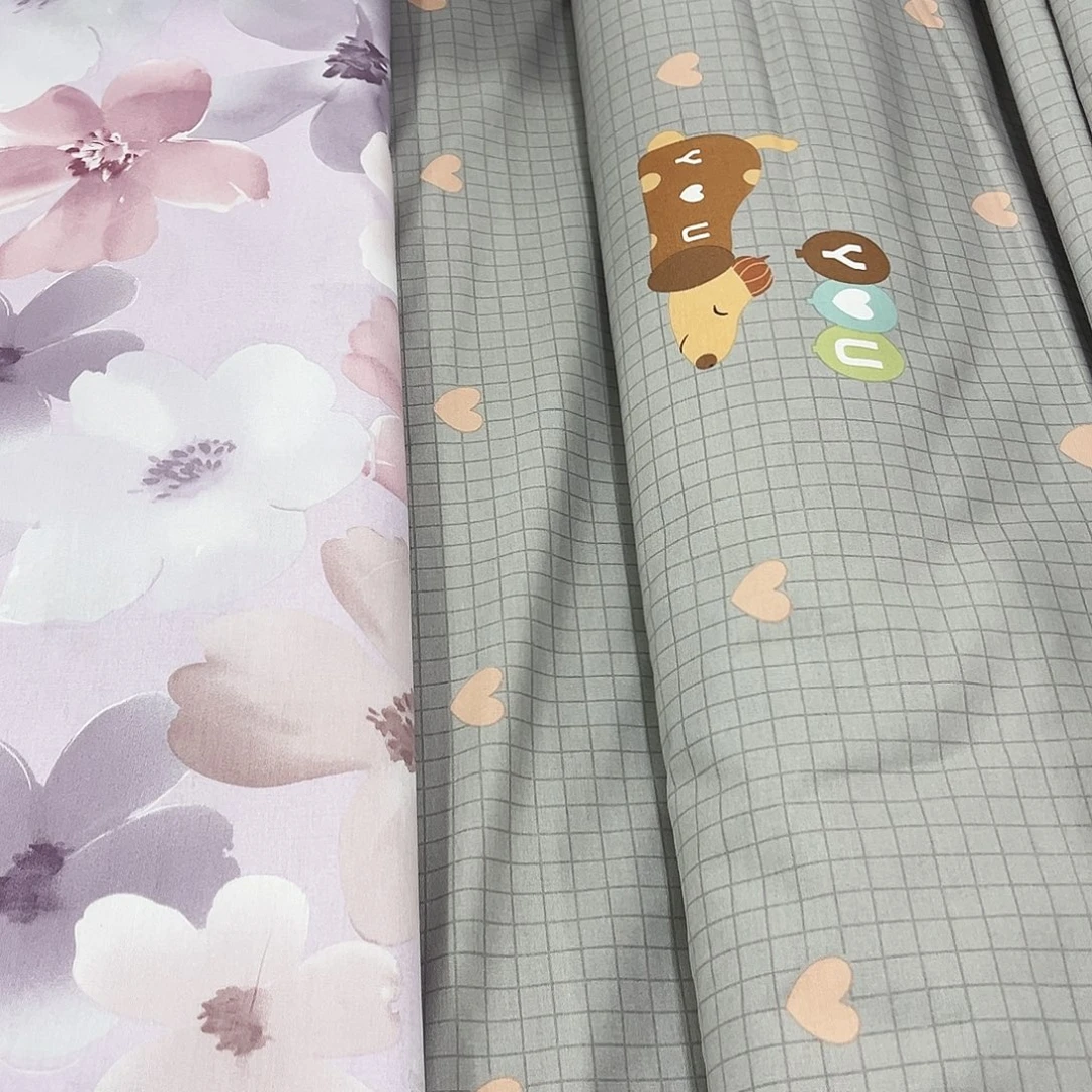 纯棉斜纹布紫花3.3米腊肠狗3.3米不加工