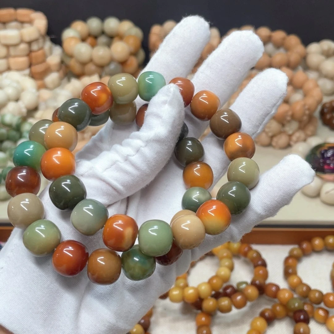 菩提根/象牙果吊坠水磨13桶1条817