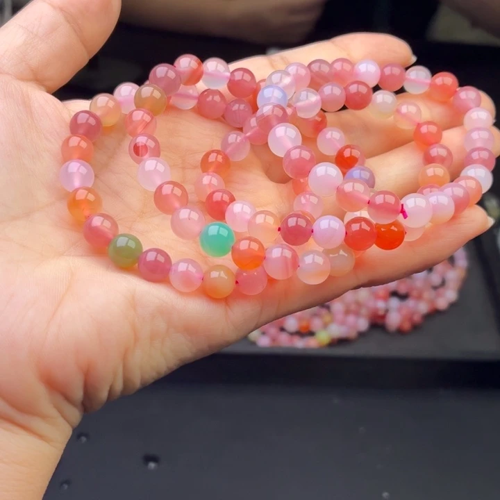 玛瑙/玉髓手链合金