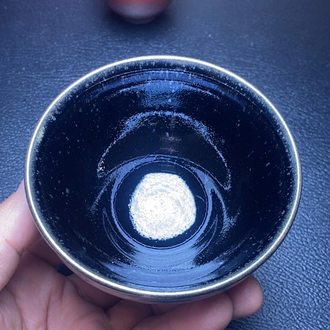 茶盏吴兴乾乌金盏，名家作品，保证正品