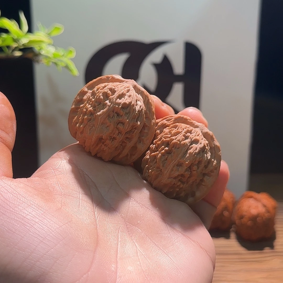 吊坠文玩核桃41全品四座楼