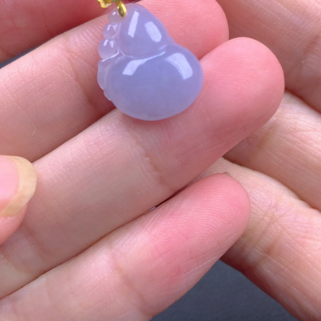 【闪购商品】颈饰18K金镶嵌翡翠翡翠