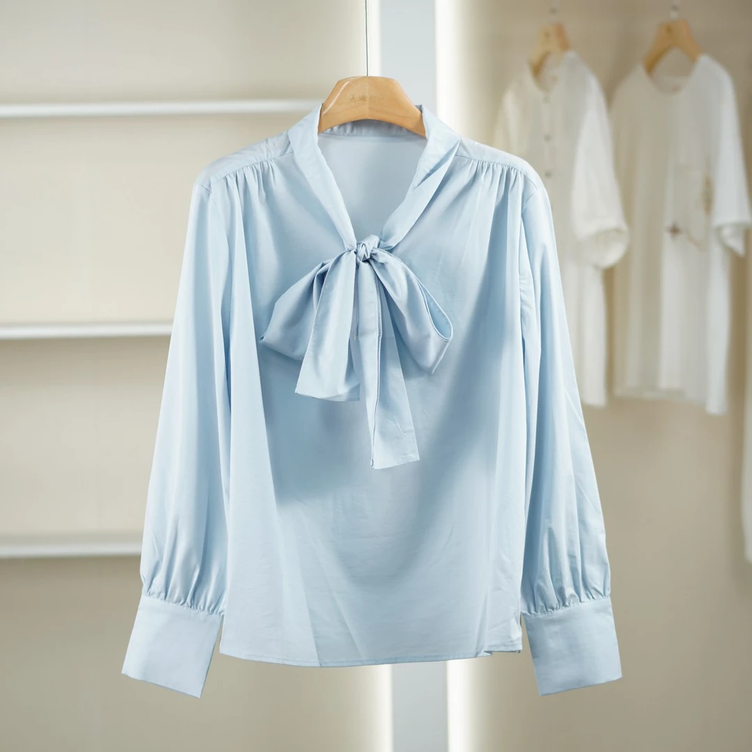 【麦迪尚品•品牌新款】51026139 高级感长袖衬衫春秋女装专柜正品