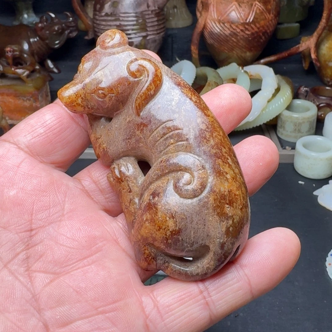 和田玉挂件未镶嵌明*