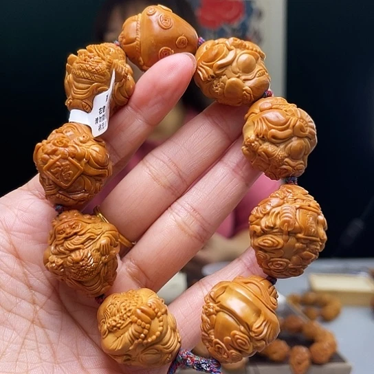 橄榄核手串/手链@**点橄榄核