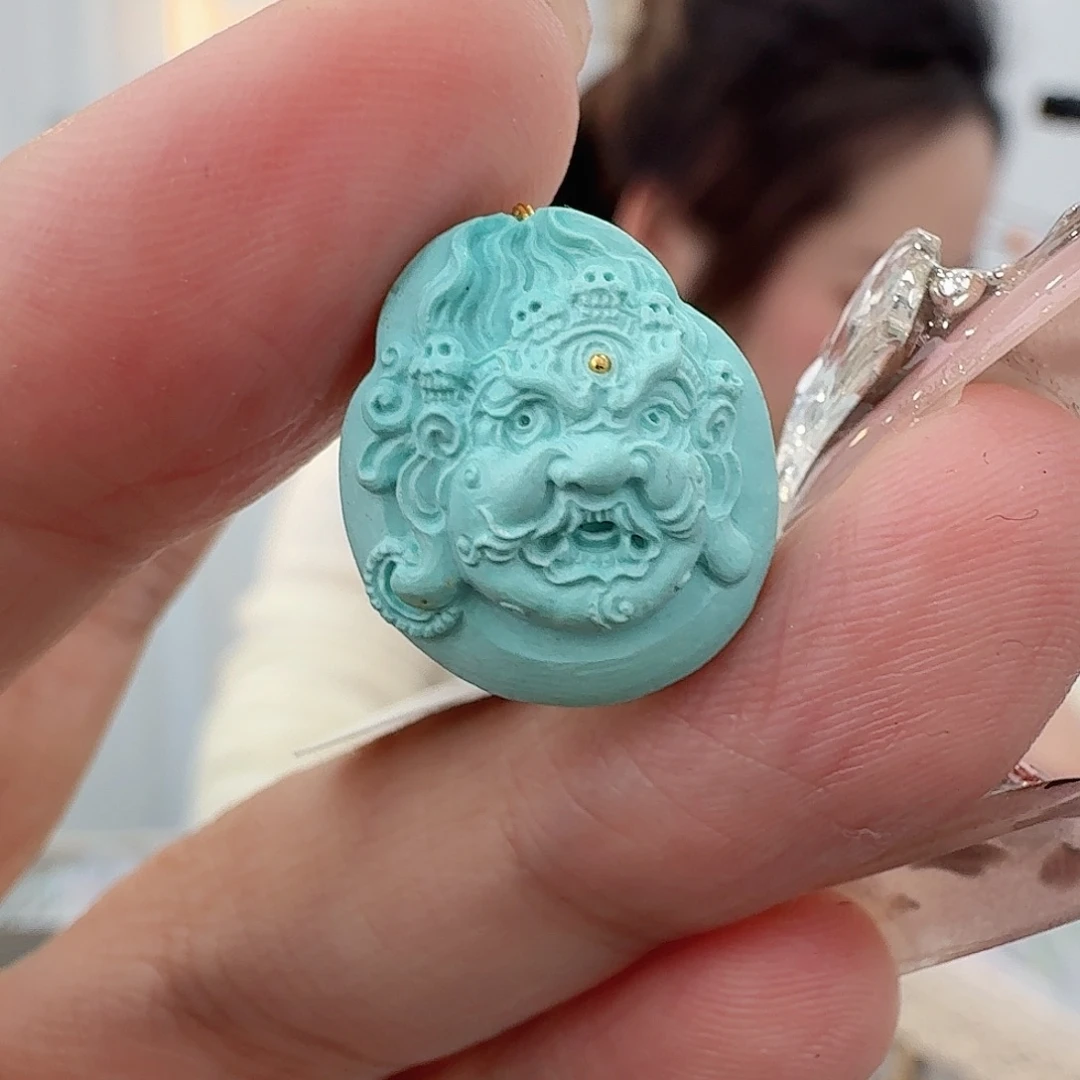 绿松石未镶嵌珠宝半成品