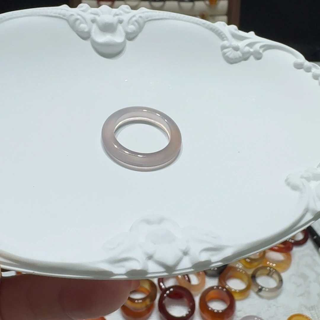 玛瑙/玉髓未镶嵌戒指港15吗