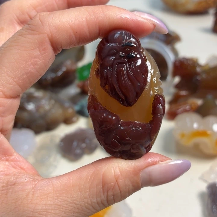 玛瑙/玉髓未镶嵌吊坠(不含链)