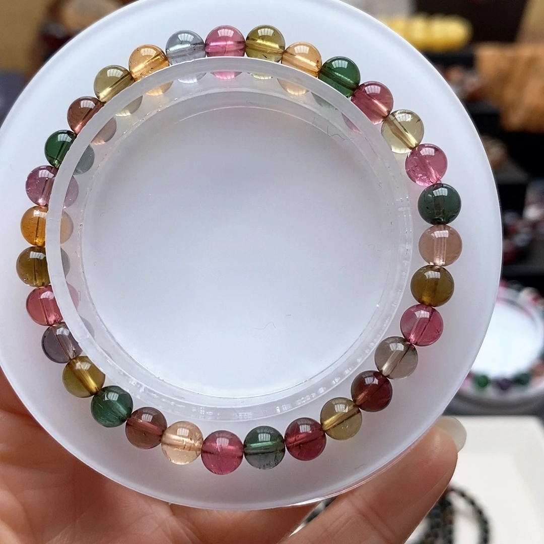 未镶嵌手链碧玺手链