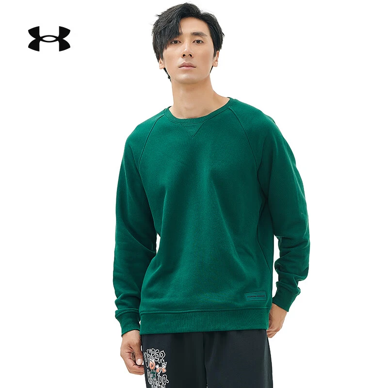 Under Armour/安德玛男子户外运动休闲训练圆领卫衣1379685-322