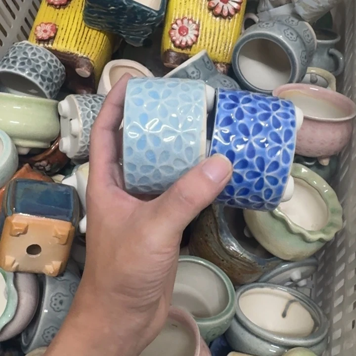 凑满9.9包邮花盆花盆