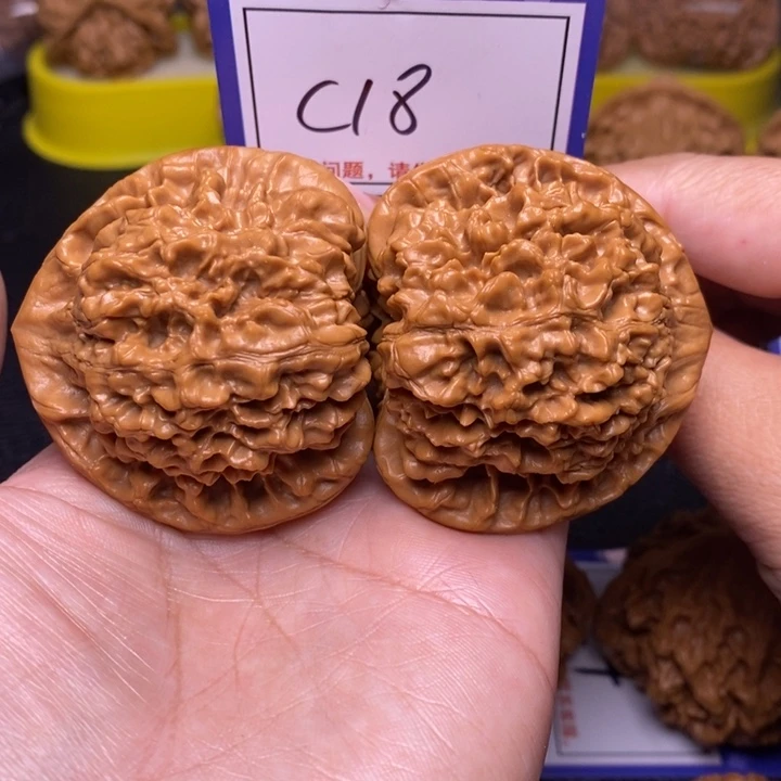 把件文玩核桃51官帽c18