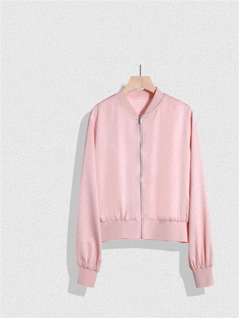 夏款时尚烫钻宽松百搭短防晒外套