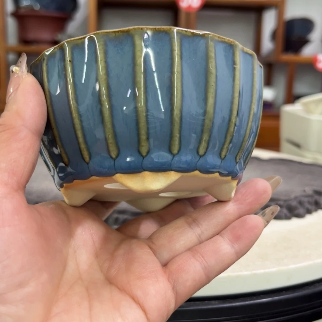 紫砂花盆瑕疵5-10.5。zz