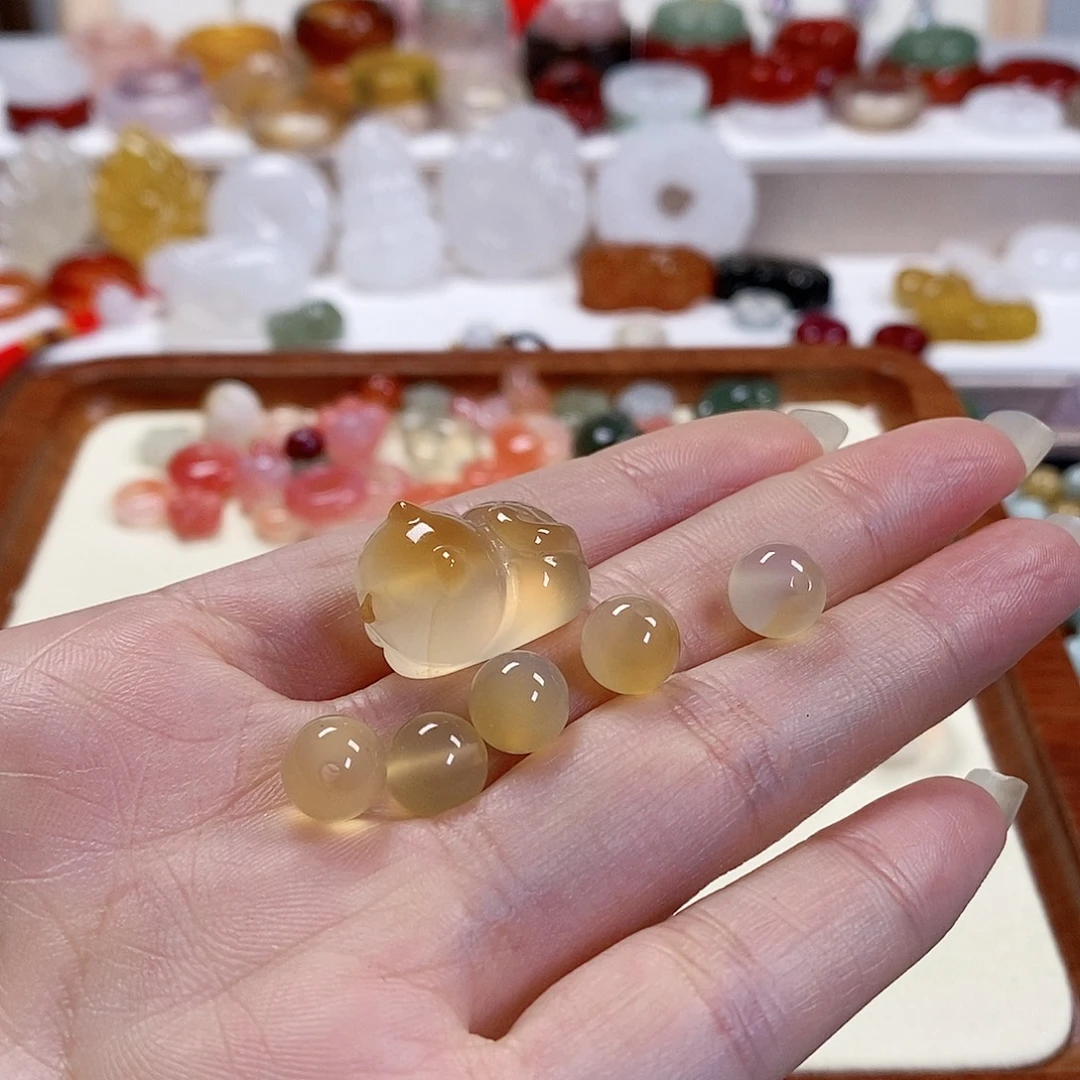 酱****未镶嵌手绳玛瑙/玉髓