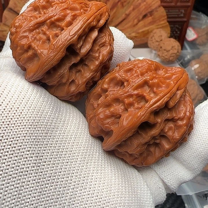 吊坠文玩核桃全品纯野生手盘44尺54克