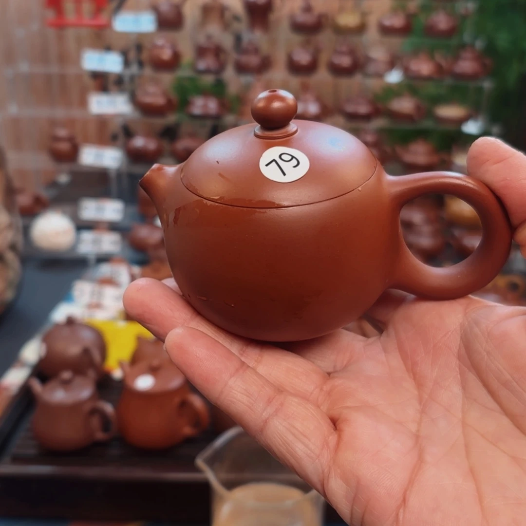 朱泥茶壶朱泥茶壶微瑕100C