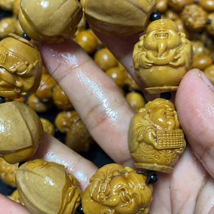 橄榄核手串/手链橄榄微瑕2.4包衣财迷