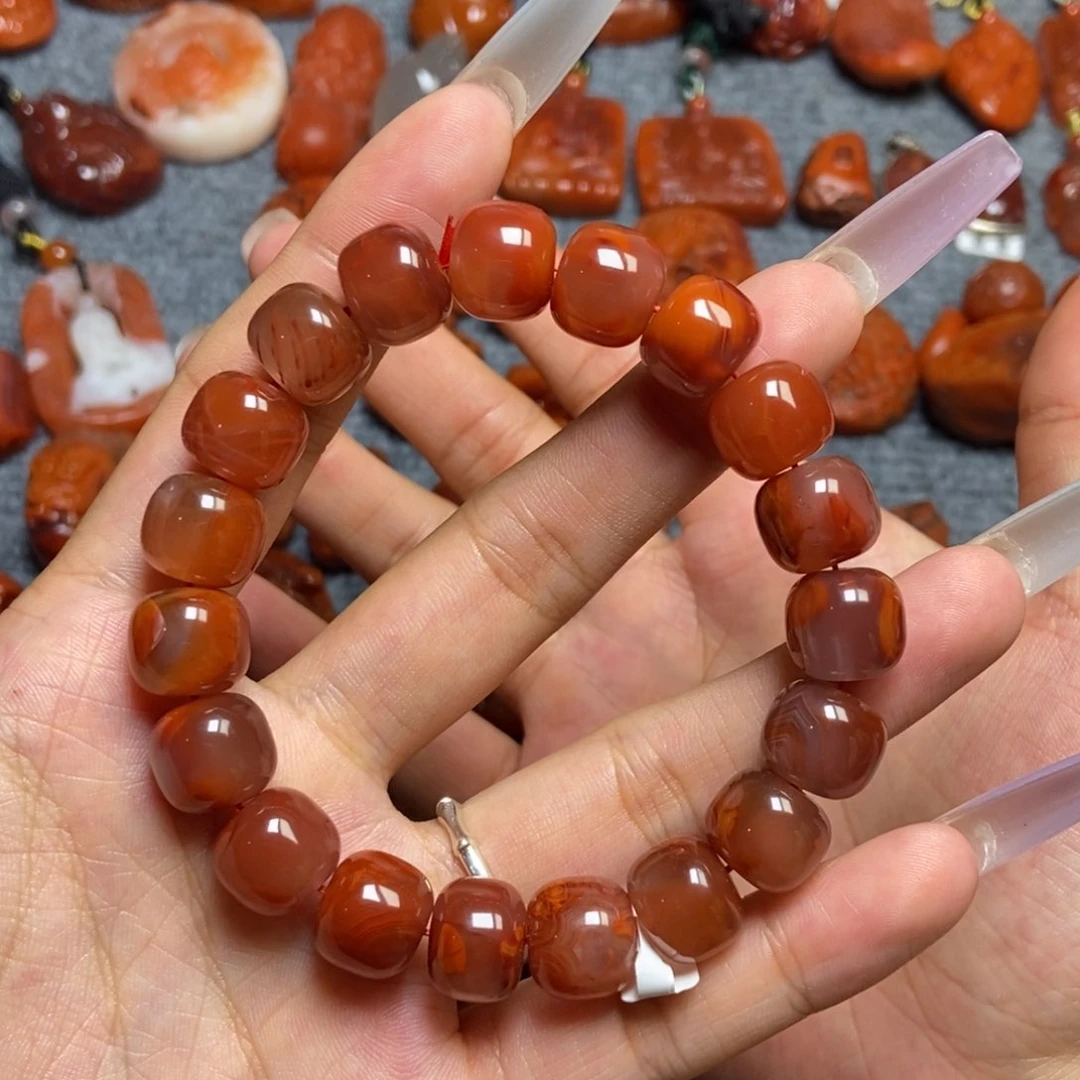 手串未镶嵌南红玛瑙12mm