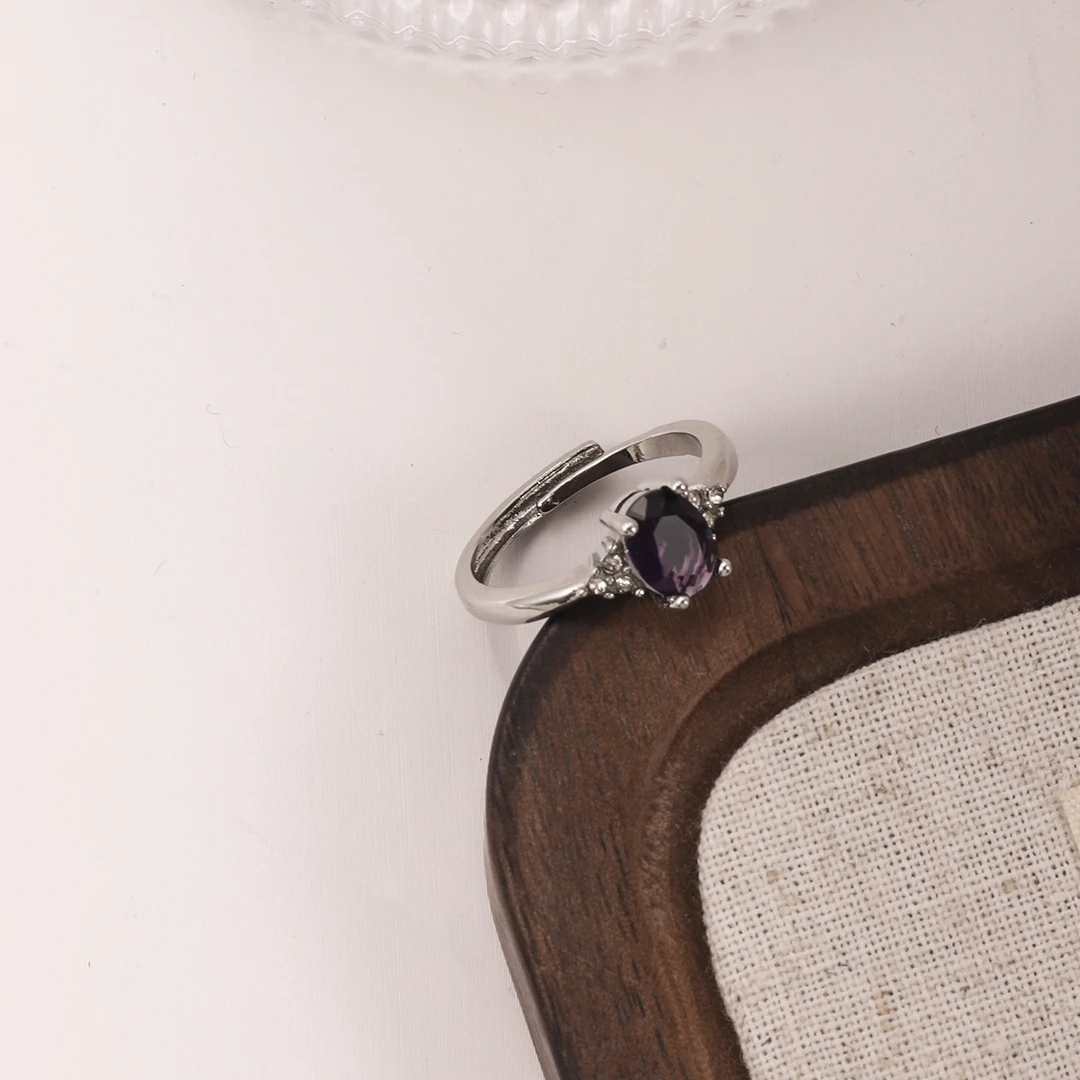 铜合金轻奢风时尚新款戒指ZB0108