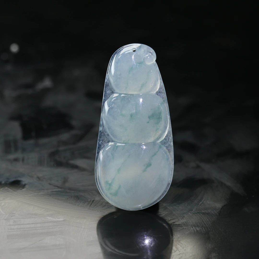 40天然缅甸翡翠A货冰飘花豆子/801089/上海嘉禾拍卖