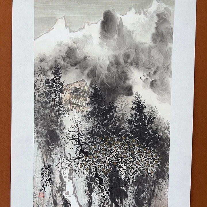 国画李文峰的作品