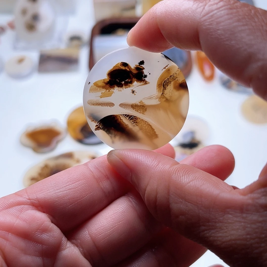 【闪购商品】玛瑙/玉髓未镶嵌珠宝半成品