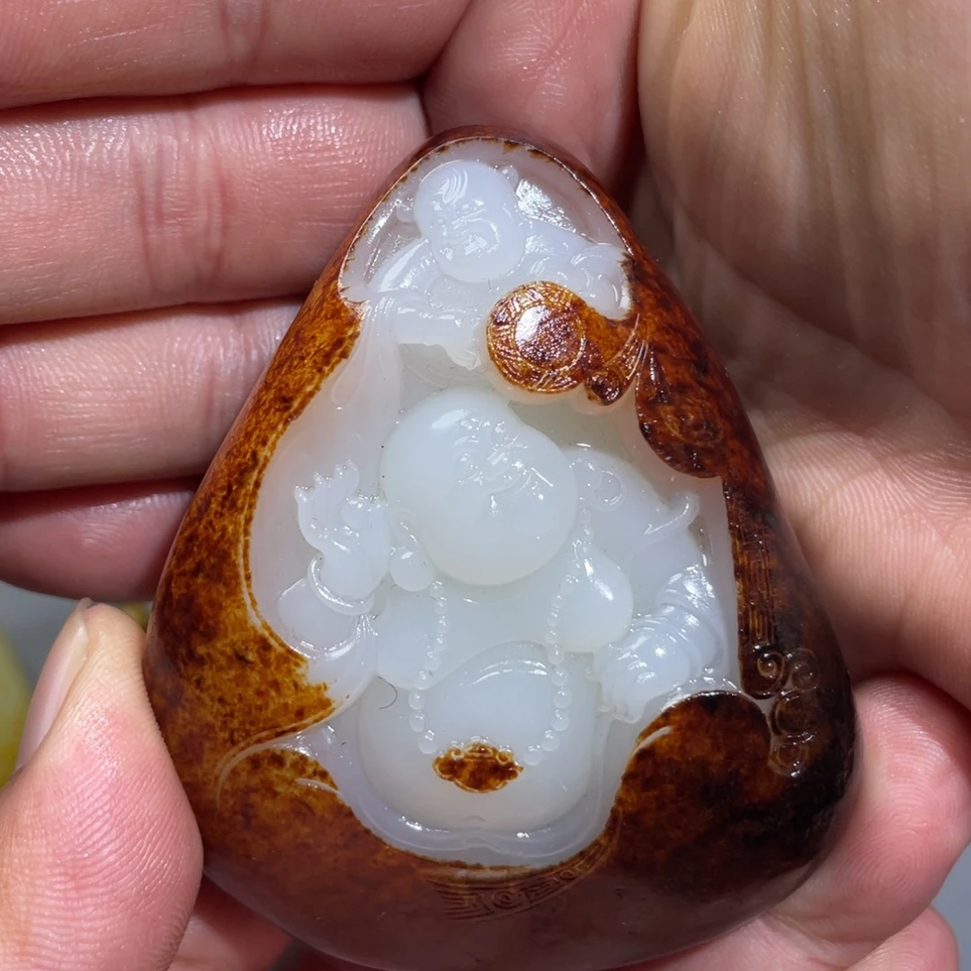 和田玉（糖玉）未镶嵌挂件