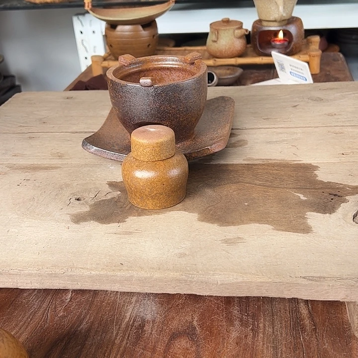 紫砂宜兴紫砂粗陶茶具61