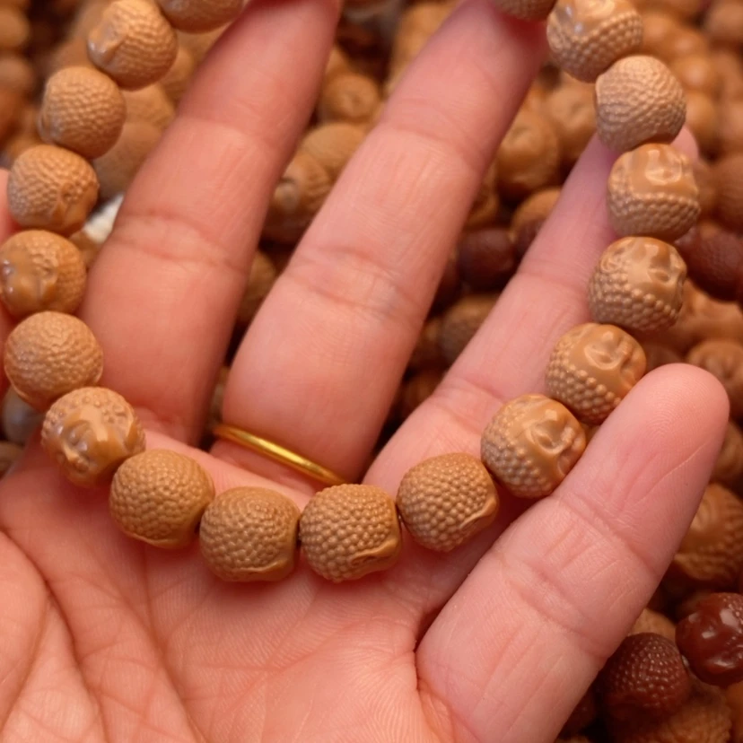 【闪购商品】猴头核桃手串留**里宝宝单圈10