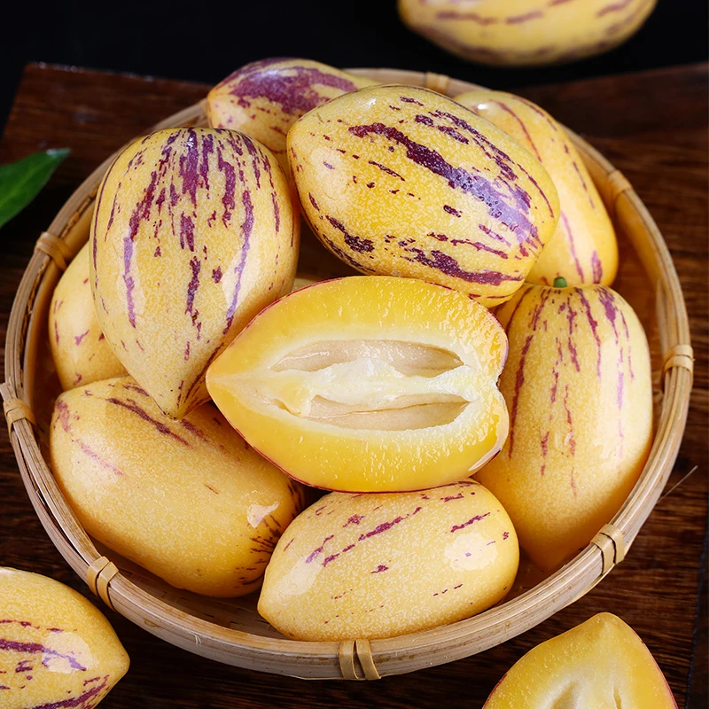 【自然搭档】甘肃民勤人参果3斤10-12个/5斤10-22个