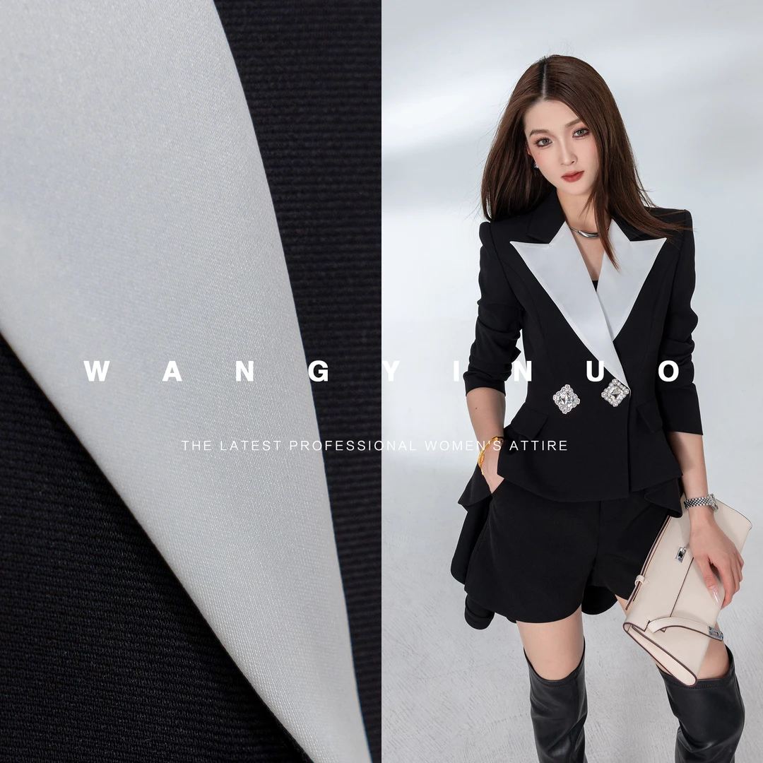 MD现货·依诺【高光时刻】2025秋季款显瘦气质收腰赫本燕尾西装外套