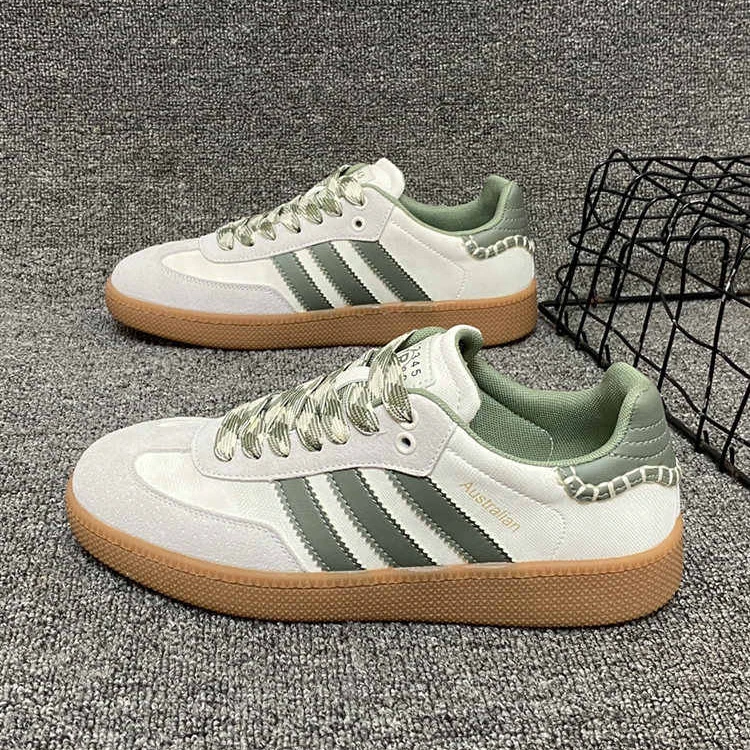 潮流板鞋秋季新款阿甘鞋美式时尚舒适德训鞋男鞋耐磨个性休闲板鞋