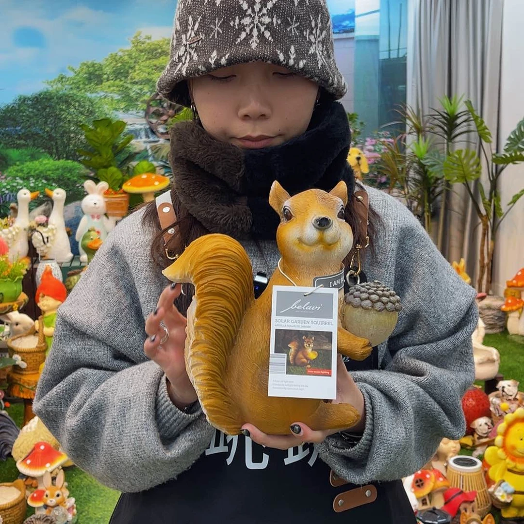 红陶花园庭院摆件&000&