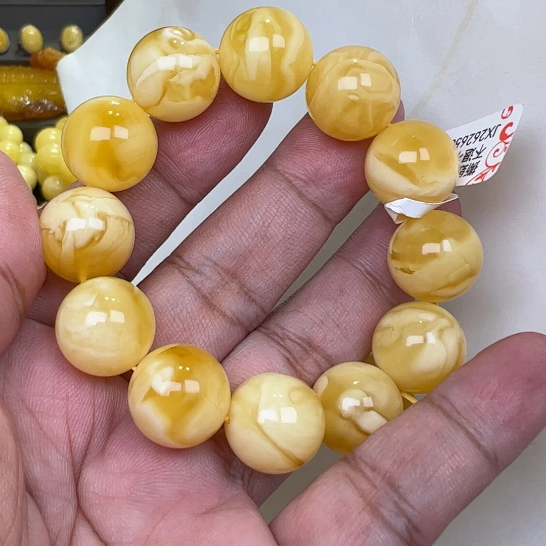 【闪购商品】未镶嵌琥珀裸石半**想15➕