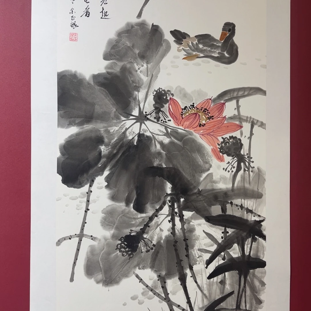 国画手绘国画作品