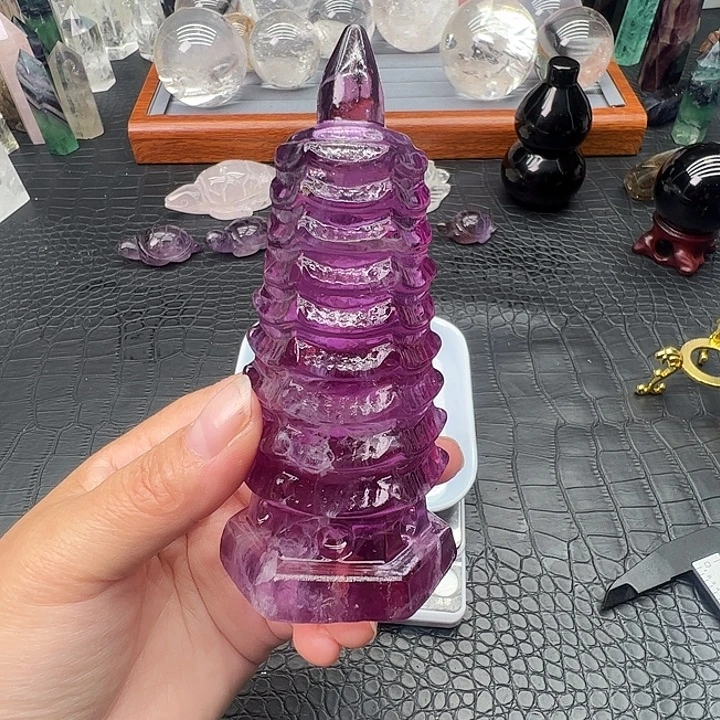 奚***法未镶嵌珠宝半成品水晶282