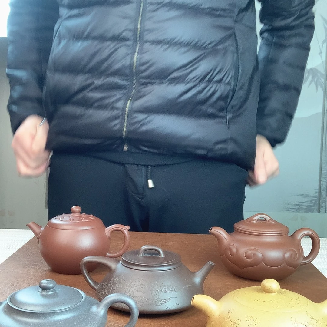 陆***哥紫砂茶壶全手工制作