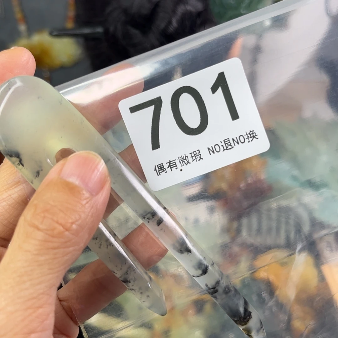 岫玉未镶嵌发饰梦****下