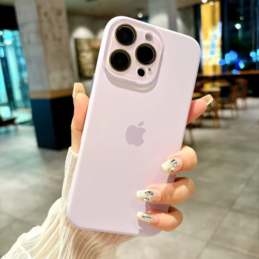 液态硅胶全包镜头适用苹果16promax手机壳小众iPhone15极简14个性