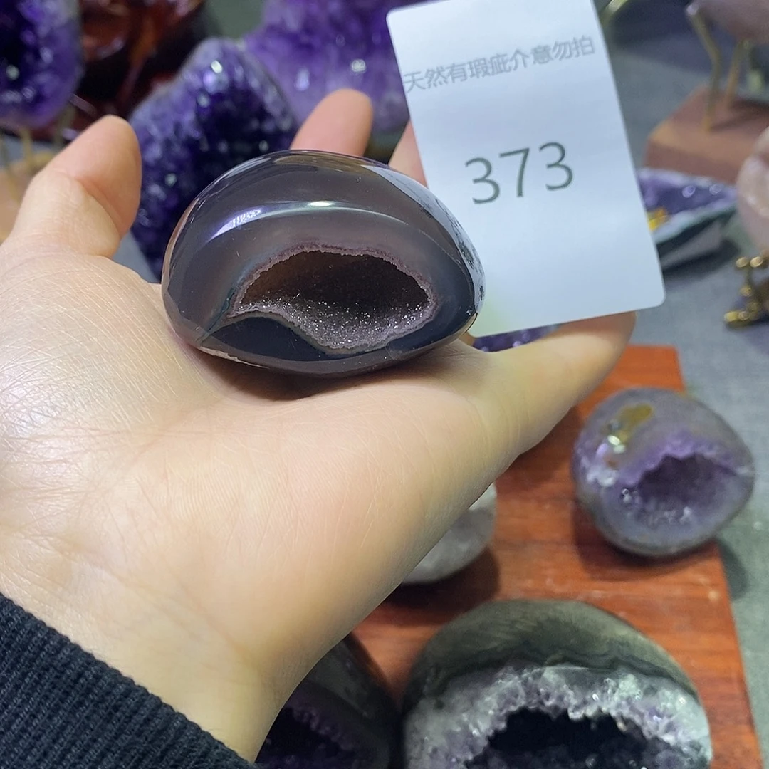 珠宝半成品未镶嵌紫晶