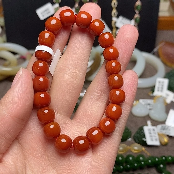 玛瑙/玉髓未镶嵌手链