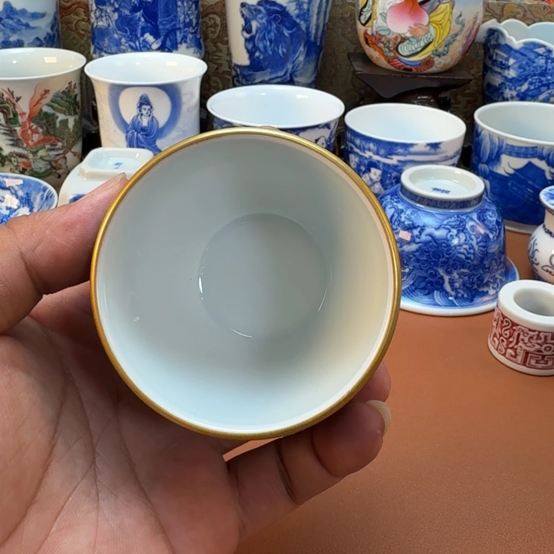 O***Q杯子陶景德镇全手工手绘陶瓷