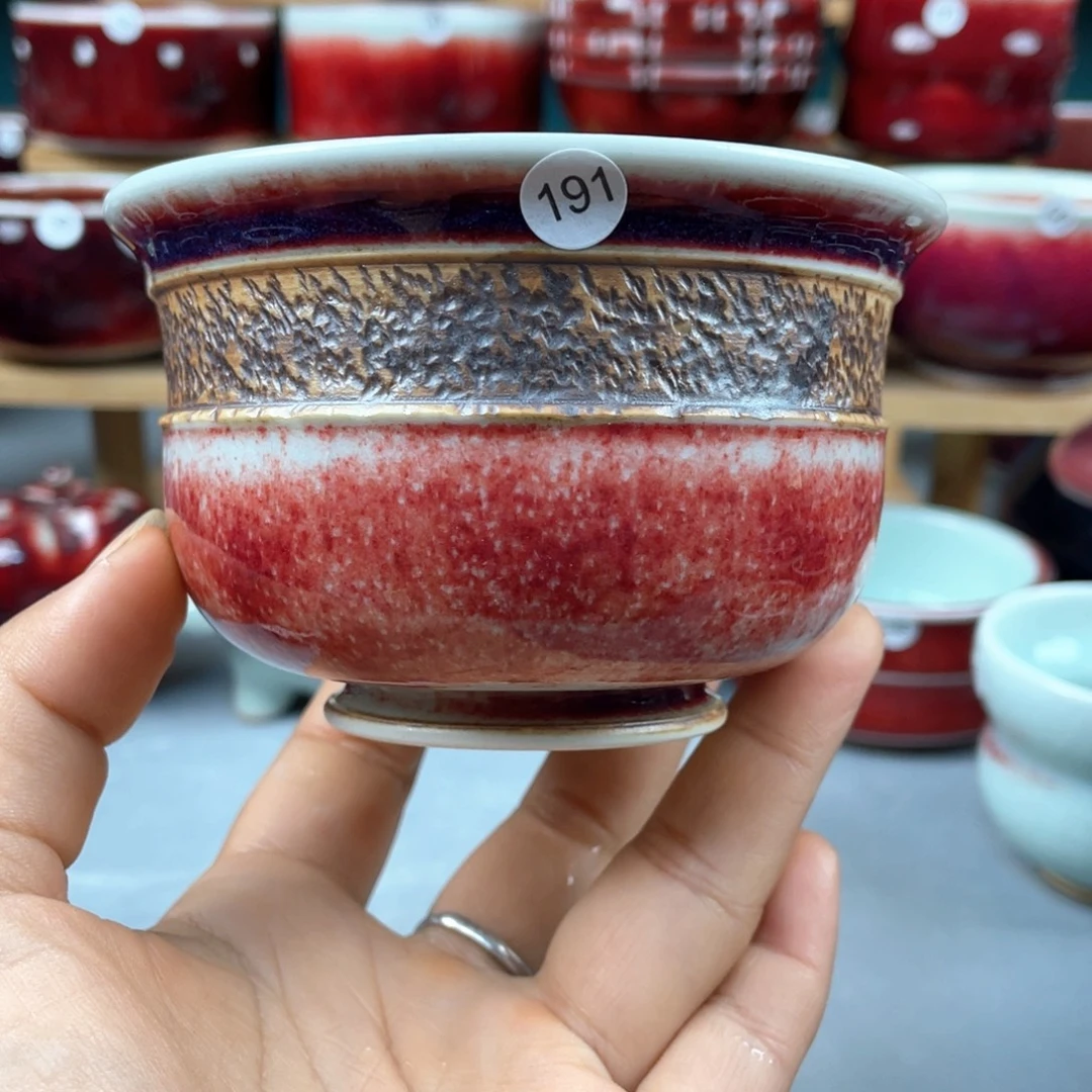 瓷片纯手工制作……