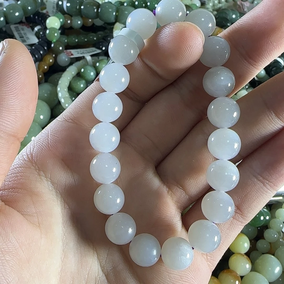 和田玉手链未镶嵌19