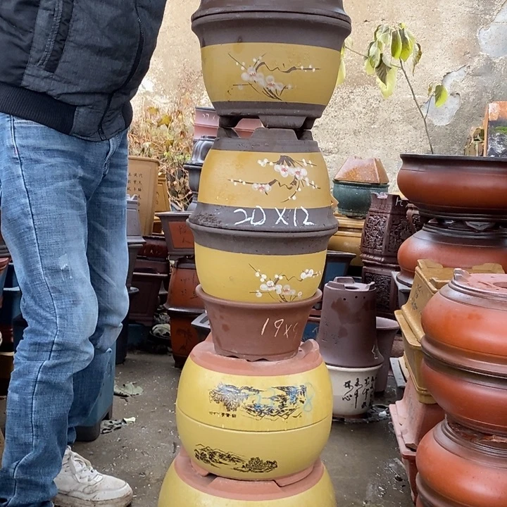 紫砂花盆紫砂特价包邮