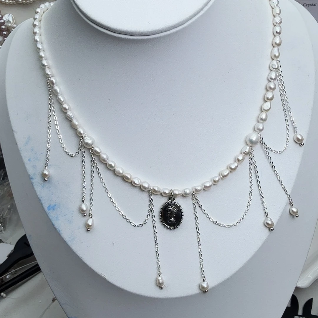 淡水珍珠未镶嵌颈饰